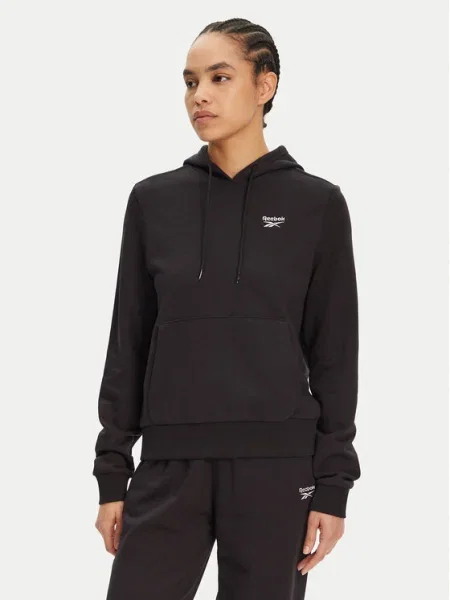 Dámska mikina Reebok Identity Small Logo French Terry Hoodie black čierna