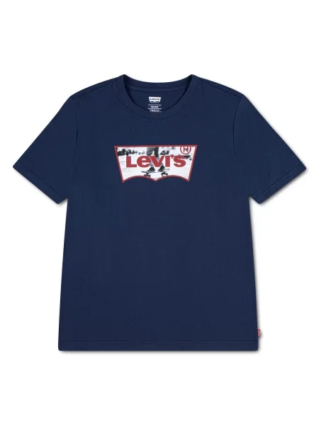 Levi's Kids Tricou SKATE BATWING bleumarin / roșu alb