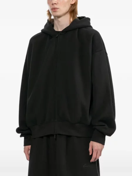 Hanorac cu glugă Essentials clasic negru