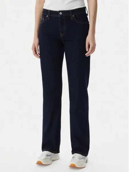 Tommy Jeans Blugi Sophie Bleumarin Straight Fit