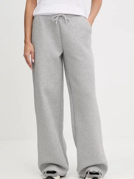 Спортивні штани Guess AURELIA однотонні сірий