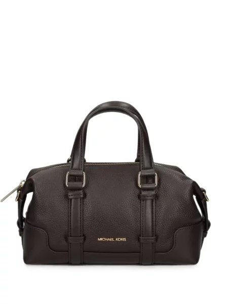 Geantă Michael Michael Kors din piele de căprioară slingback maro