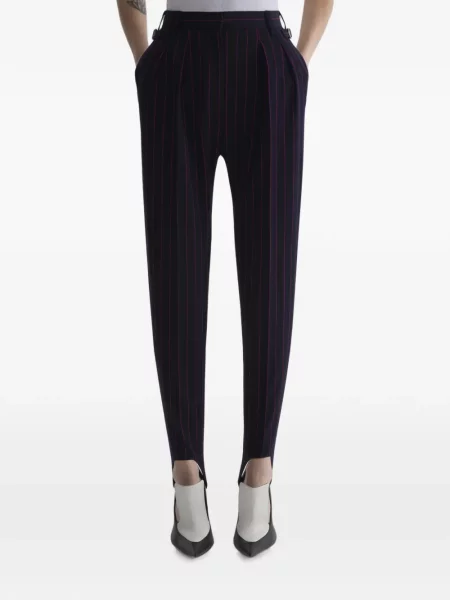 Pantaloni Mugler albastru