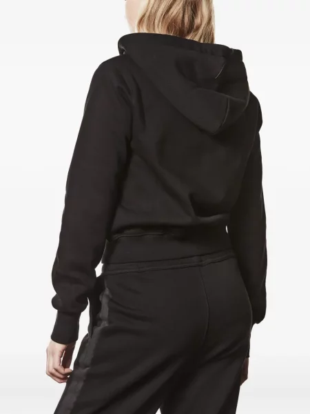 Geacă Thom Krom cu glugă negru