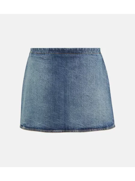 Traper suknja Alaã¯a plava