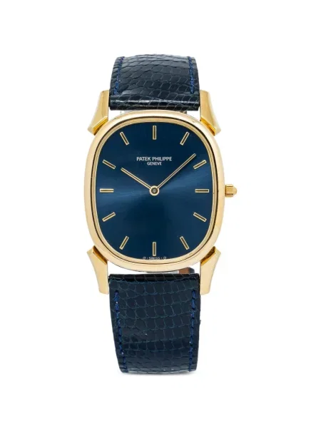 Hodinky Patek Philippe Pre-owned modré