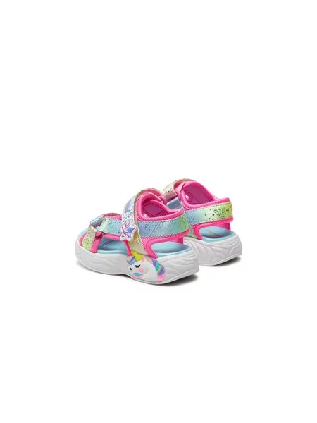 Sandály Skechers růžové