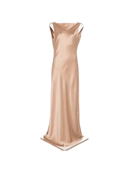 Rochie maxi Antonelli fără mâneci de costum