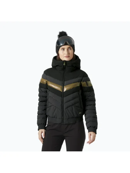 Geacă de schi pentru femei Helly Hansen Imperial Short Puffy black negru
