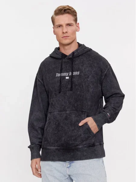 Geacă de blugi Tommy Jeans gri