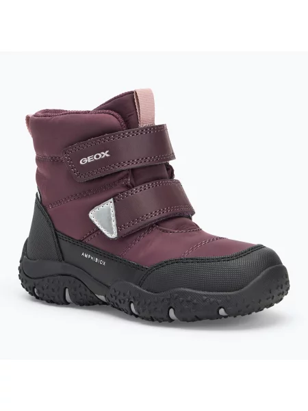 Botki Geox bordowe