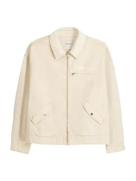 Bershka Prehodna jakna ecru