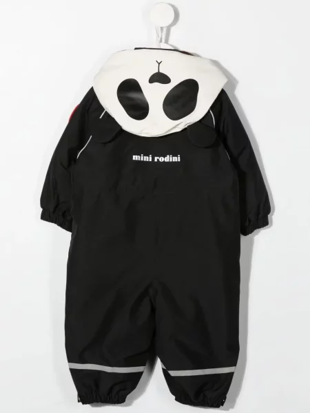 Dětské kabát Mini Rodini černý
