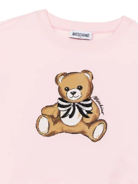 Bluza dziecięca Moschino różowa