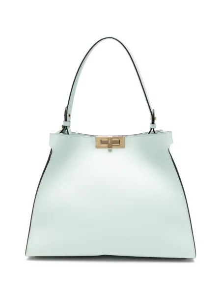 Geantă shopper Fendi verde