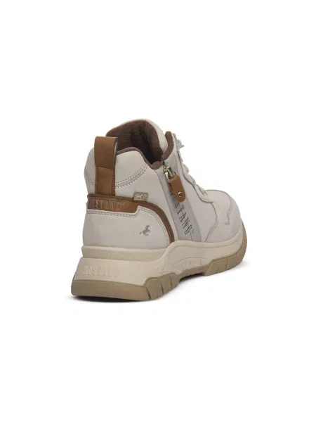 Pantofi Mustang bej