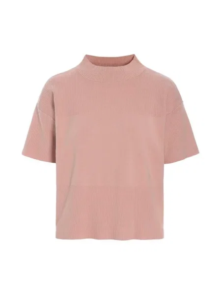Dzianinowy sweter Bitte Kai Rand różowy
