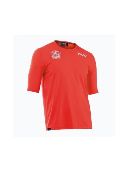 Велофутболка Northwave Xtrail 2 яскраво-червоного кольору червона