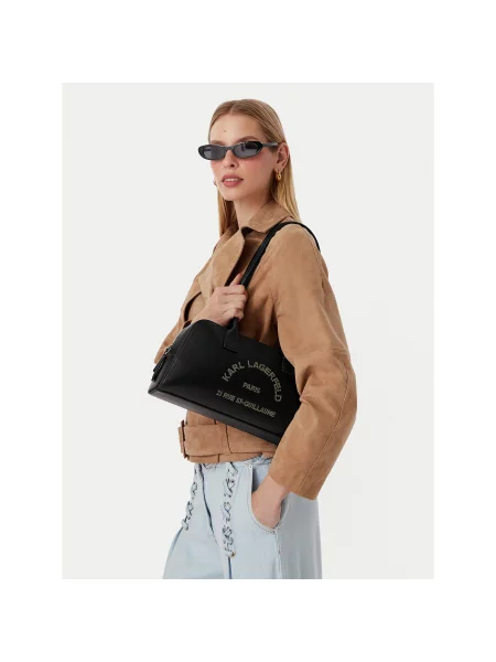 Karl Lagerfeld Torba za na rame K/Daily' crna