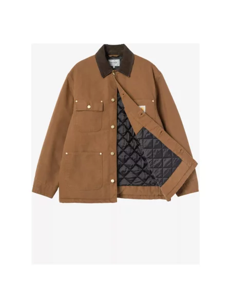 Kurtka Carhartt Wip brązowa