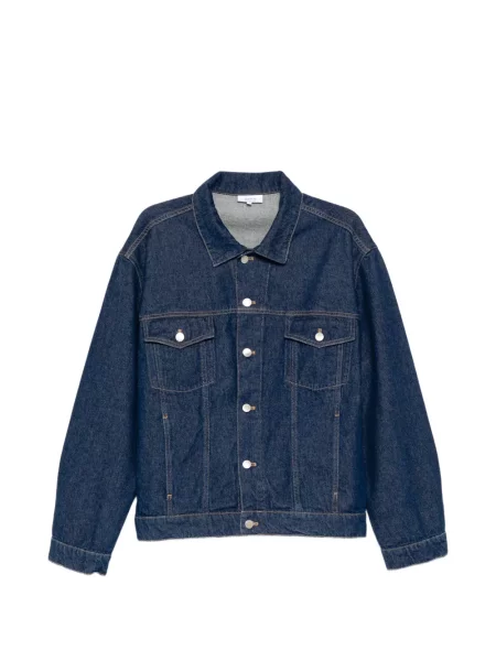 Geacă de blugi Maison Kitsune albastru