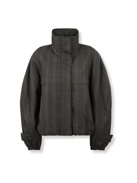 Kurtka Acne Studios wełniana brązowa