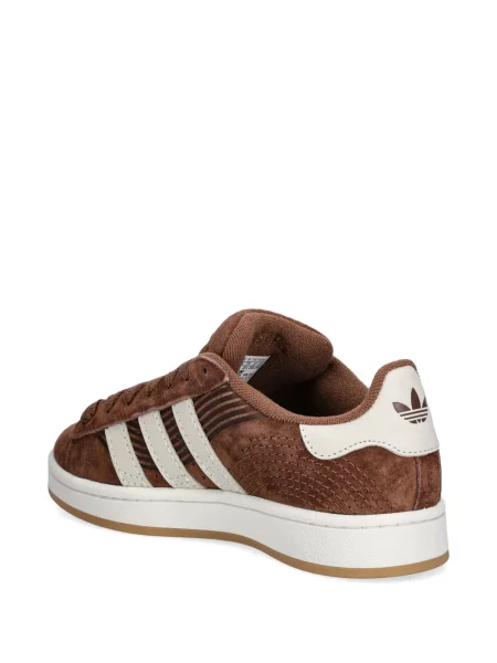 Krótkie sneakersy Adidas Forum ocieplane do biegania czarne