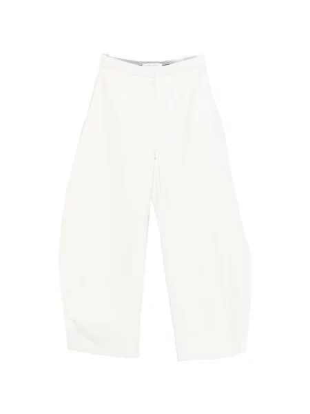 Pantaloni Viktoria Chan alb