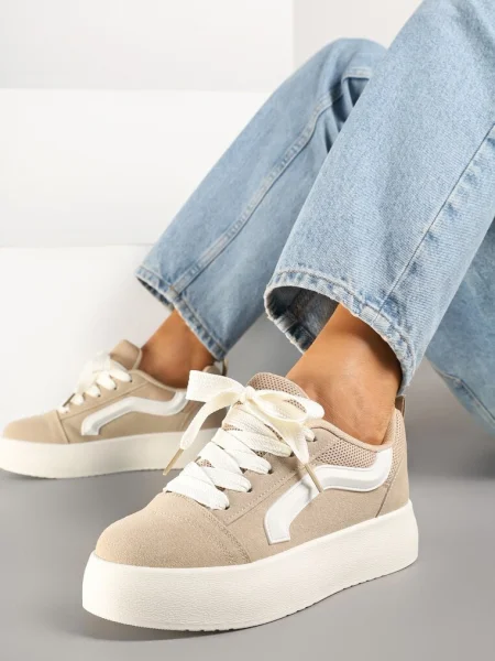 Sneakers Kornelna închis bej