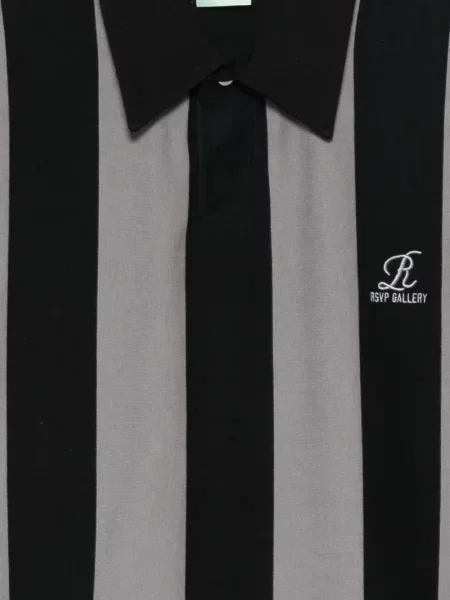 Polo Agolde cu dungi gri