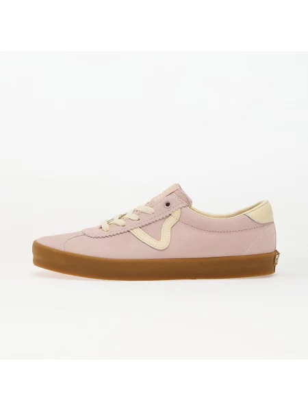 Велурени кецове Vans Sport Low розово