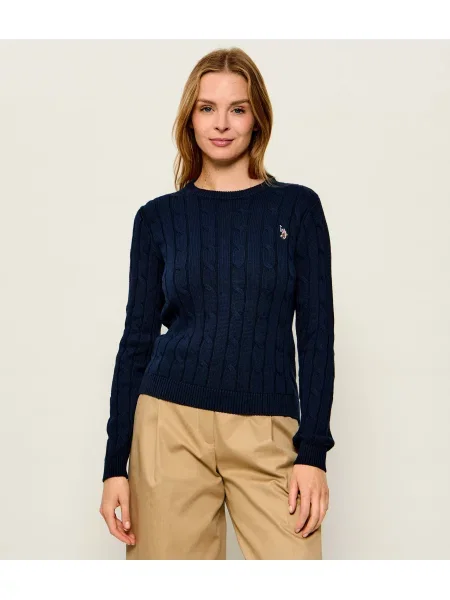 U.S. Polo Assn. pulover de CREW NECK CABLE