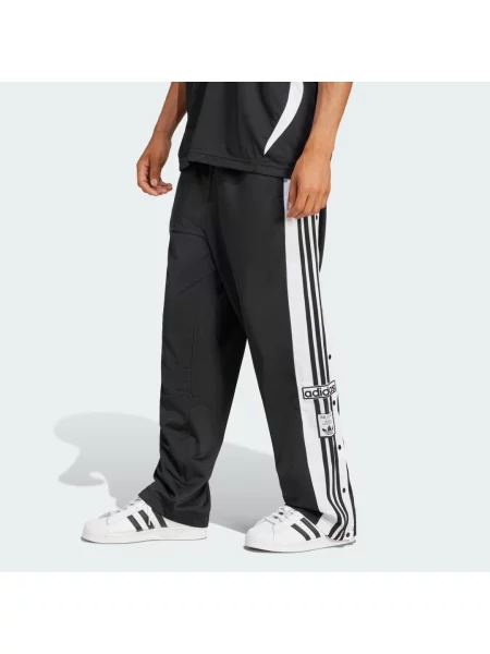 Spodnie Adidas Originals z autografem czarne
