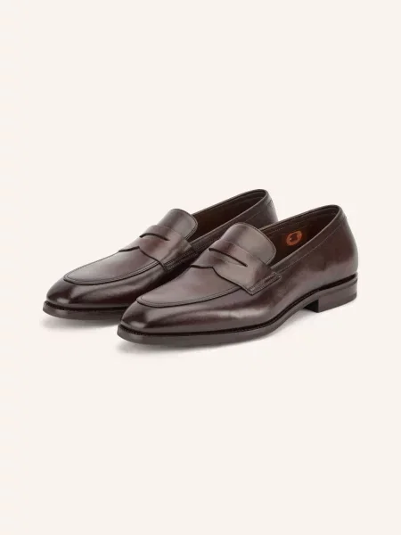 Santoni Penny Loafers Gregor braun