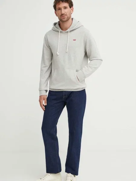 Dukserice Levi's® sa dugačkim rukavima siva