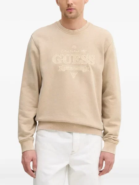 Hanorac Guess cu broderie