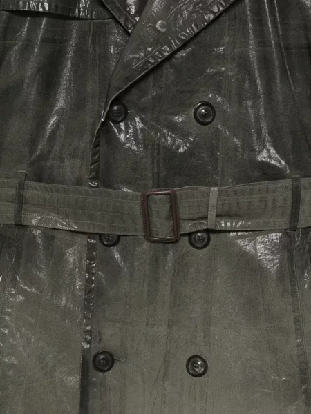 Geacă Maison Margiela cu două rânduri de nasturi verde