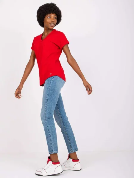 Tricou Fashionhunters roșu