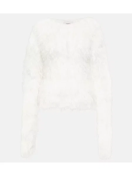 Pulover Coperni tricotate alb