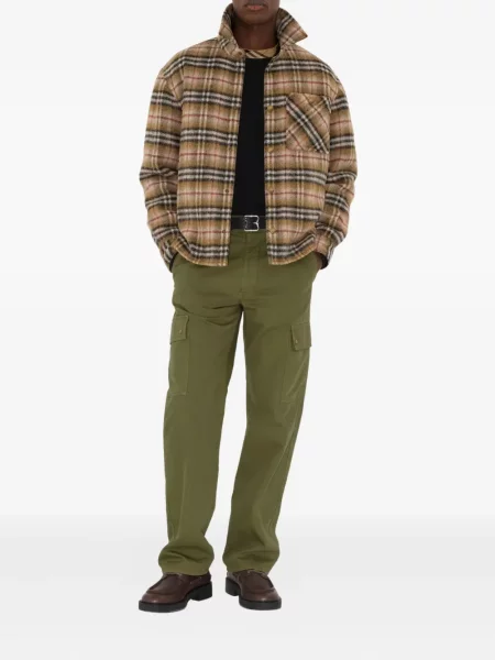Pantaloni cargo Burberry verde