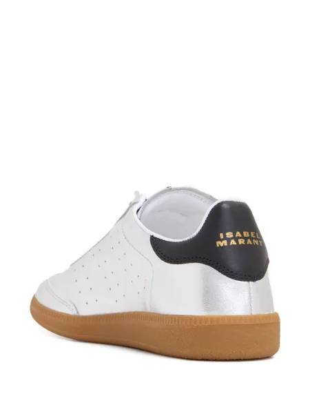Sneakers Isabel Marant με κορδόνια με δαντέλα ασημί