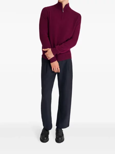 Кашмирен пуловер Pringle Of Scotland червено