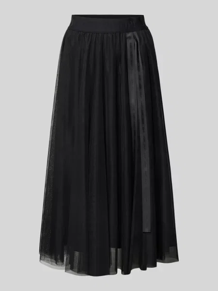 Spódnica midi z plisami model ‘Fridi’ Joop! czarna