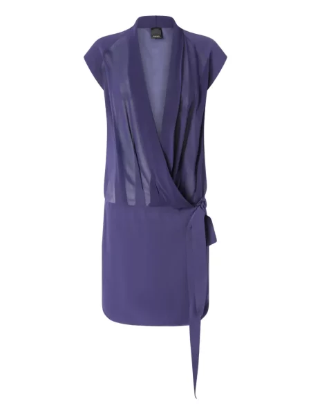 Rochie Pinko cu legături de costum violet