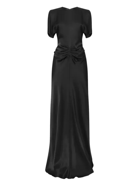 Rochie maxi Victoria Beckham de costum negru