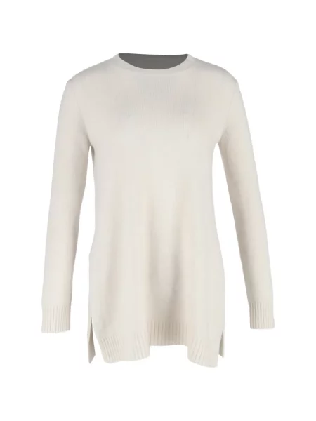 Pulover Max Mara de lână alb