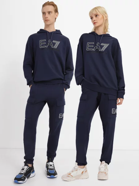 Спортивные штаны Ea7 синие