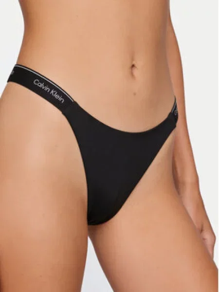 Calvin Klein Swimwear Bikinio kelnaitės juoda