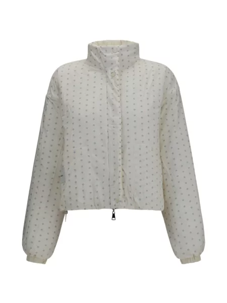 Reversibil geacă cu puf Gongdid Design cu buline