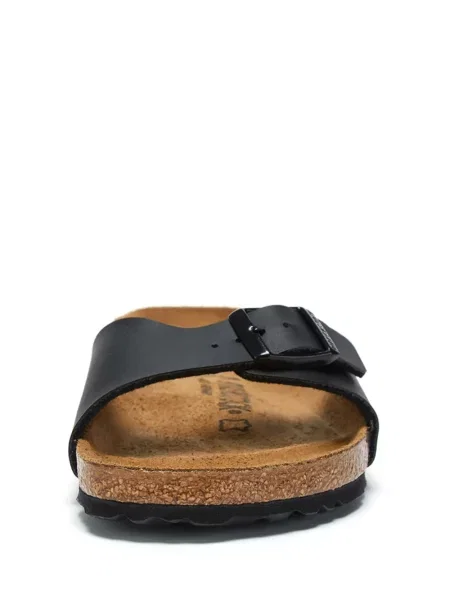 Sandale Birkenstock din piele de căprioară negru